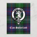 Search for sutherland tartan postcards Scotland