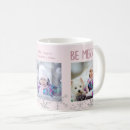 Search for pink snowflakes mugs Photo collage