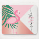 Search for flamingo mousepads Girly