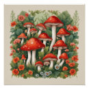 Search for vintage mushroom art posters Floral