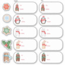 Search for mistletoes stickers For kids