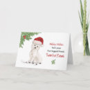 Search for westie dog christmas cards Santa
