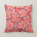 Search for coral and gray cushions Vintage