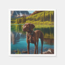 Search for chocolate labrador napkins Puppy