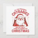 Search for funny anti christmas cards Santa