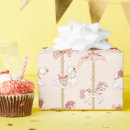 Search for carousel wrapping paper Gold