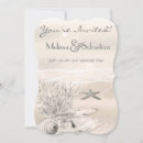 Search for shore invitations Seashell