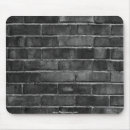 Search for brick wall mousepads Black