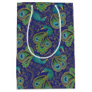 Search for peacock gift bags Blue