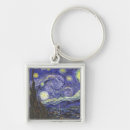 Search for van gogh square key rings Vincent