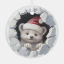 Search for polar bear christmas tree decorations Santa