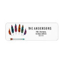 Search for arrow return address labels Rustic