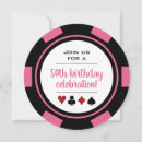 Search for poker birthday invitations Las vegas