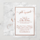 Search for white marble invitations Typography