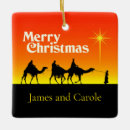 Search for 3 wise men christmas tree decorations Jesus