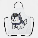 Search for funny pilot aprons Wolf