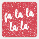 Search for fa la la la stickers Snow