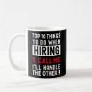 Search for recruiter mugs Hr department