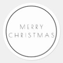 Search for simple merry christmas stickers Black