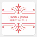 Search for fancy wedding stickers Modern