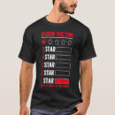 Search for burn victim tshirts Survivor
