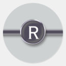 Search for silver monogram stickers Classic