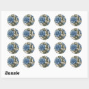 Search for vintage rose stickers Blue