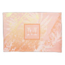 Search for palm leaf pillowcases Elegant