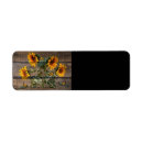 Search for country style return address labels Barn wood