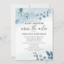 Search for across the miles invitations Watercolor greenery