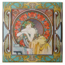 Search for alphonse mucha tiles Ceramic