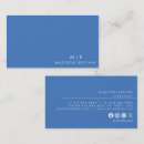 Search for blue collar business cards Modern