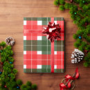 Search for christmas red and green wrapping paper Tartan