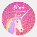 Search for unicorn monogram stickers Sparkle