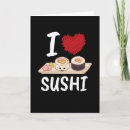 Search for sushi love cards Kawaii