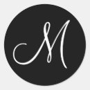 Search for black white letters stickers Letter letters initial initials
