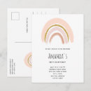 Search for boho rainbow birthday invitations Pastel pink