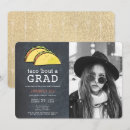 Search for taco graduation invitations Chalkboard