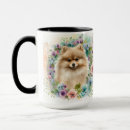 Search for fluffy dog mugs Watercolor