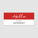 Search for hello my is name tags Simple
