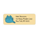 Search for happy cat return address labels Kitty