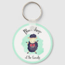 Search for funny sheep key rings Black