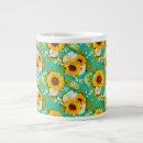 Search for happy sunflower mugs Pattern