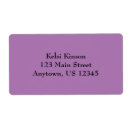 Search for plain purple labels Simple