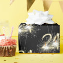 Search for 21st birthday wrapping paper Black