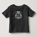 Search for st patricks day toddler tshirts Irish