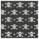 Search for halloween skull fabric Jolly roger
