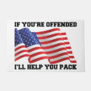 Search for patriotic american doormats Flag of america