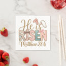 Search for he is risen napkins Religion