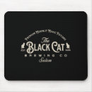 Search for witches brew mousepads Black cat